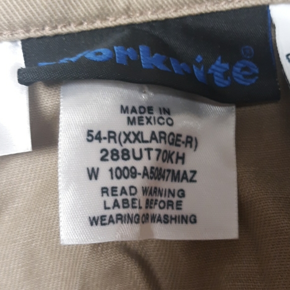 NEW without Tags Workrite FR HRC2 LS Shirt Khaki - Picture 4 of 6